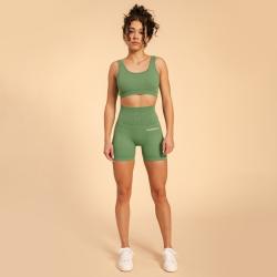 BeastPink Sportovní podprsenka Bralette Hyper Olivine