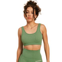 BeastPink Sportovní podprsenka Bralette Hyper Olivine