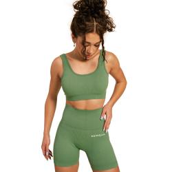 BeastPink Sportovní podprsenka Bralette Hyper Olivine