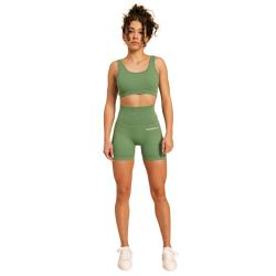 BeastPink Sportovní podprsenka Bralette Hyper Olivine