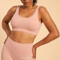 BeastPink Sportovní podprsenka Bralette Hyper Pink