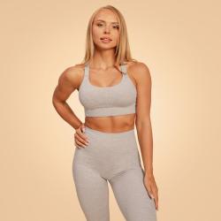 BeastPink Sportovní podprsenka Sense Grey