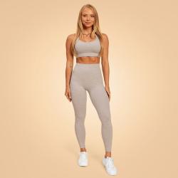 BeastPink Sportovní podprsenka Sense Grey