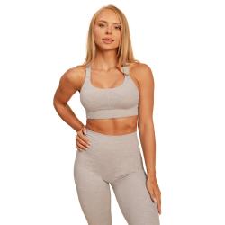 BeastPink Sportovní podprsenka Sense Grey