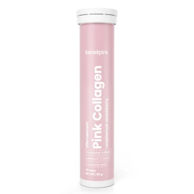 BeastPink Šumivý Pink Collagen 20 tab.