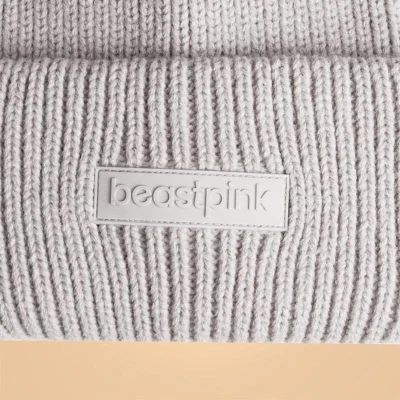BeastPink Zimní čepice Beanie Ivory
