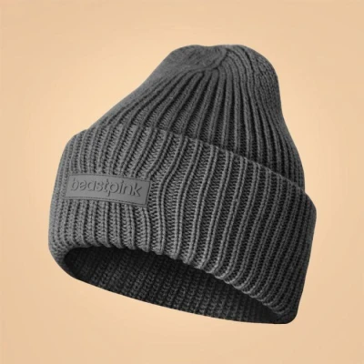 BeastPink Zimní čepice Beanie Black BeastPink Zimní čepice Beanie Black