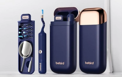 Bebird EarSight Plus otoskop s kamerou na čištění uší (modrý)
