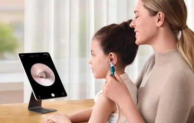 Bebird Earsight Ultra tyrkysovo-měděný kamerový otoskop