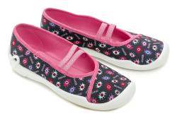 Befado 116y321 černé dětské baleríny