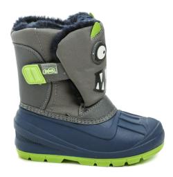 Befado 160x015 modro šedé dětské sněhule