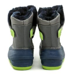 Befado 160x015 modro šedé dětské sněhule