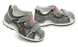 Befado 170P073 sivé detské sandálky