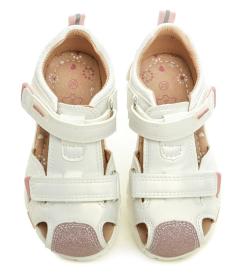 Befado 170p080 bílé dětské sandálky