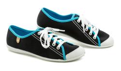 Befado 248q019 černo modré dívčí tenisky