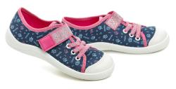 Befado 351y021 modro ružové detské tenisky