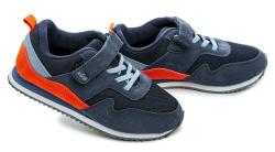 Befado 516Y219 modro oranžové dětské tenisky