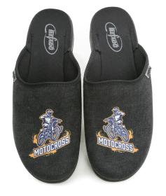 Befado 548M041 čierne pánske papuče