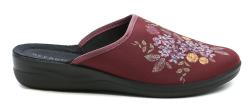 Befado 551D011 vínové dámske papuče