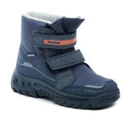 Befado 615Y005 navy detské zimné topánky