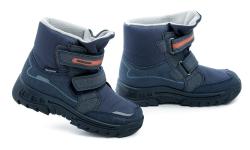 Befado 615Y005 navy detské zimné topánky
