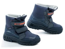 Befado 615Y005 navy detské zimné topánky