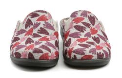 Befado Dr. Orto 136D003 šedo fialové dámské zdravotní papuče