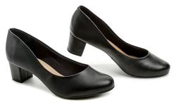 Beira Rio 4777-409 čierne dámske lodičky na podpätku