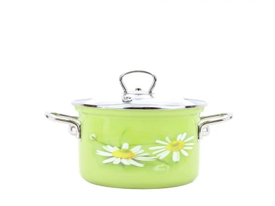 Belis Hrnec DAISY 16cm 2,1l se skleněnou poklicí Belis Hrnec DAISY 16cm 2,1l se skleněnou poklicí