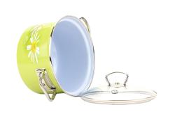 Belis Hrnec DAISY 18cm 2,8l se skleněnou poklicí