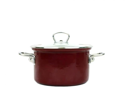 Belis Hrnec ECO-CERAMIC 16cm 2,1l se skleněnou poklicí Belis Hrnec ECO-CERAMIC 16cm 2,1l se skleněnou poklicí