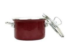 Belis Hrnec ECO-CERAMIC 18cm 2,8l se skleněnou poklicí
