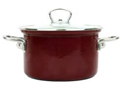 Belis Hrnec ECO-CERAMIC 24cm 6,1l se skleněnou poklicí