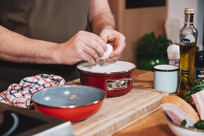 Belis Hrnec ECO-CERAMIC 24cm 6,1l se skleněnou poklicí