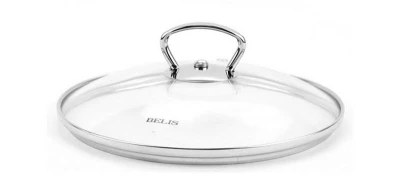 BELIS Poklice sklo 16cm s nerez úchytem
