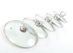 BELIS Poklice sklo 16cm s nerez úchytem