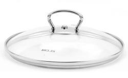 BELIS Poklice sklo 26cm s nerez úchytem