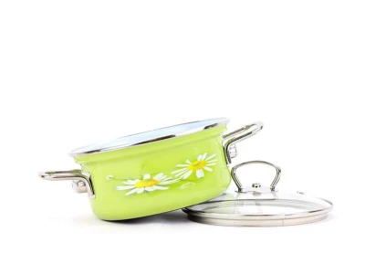 Belis Rendlík DAISY 16cm 1,4l se skleněnou poklicí