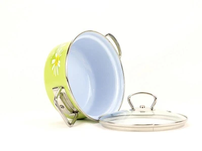 Belis Rendlík DAISY 16cm 1,4l se skleněnou poklicí