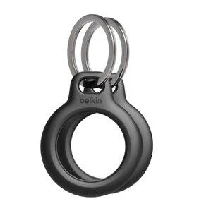 Belkin Bezpečné pouzdro na AirTag s kroužkem na klíče – černé – 2pack Belkin Bezpečné pouzdro na AirTag s kroužkem na klíče – černé – 2pack