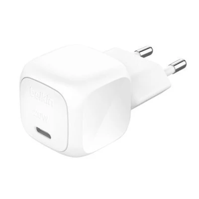 Belkin BOOST CHARGE 20W USB-C Power Delivery PPS nástěnná nabíječka, bílá
