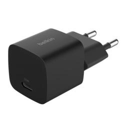 Belkin BOOST CHARGE™ 25W USB-C Power Delivery PPS nástěnná nabíječka, černá Belkin BOOST CHARGE™ 25W USB-C Power Delivery PPS nástěnná nabíječka, černá