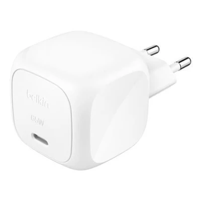 Belkin BOOST CHARGE 65W USB-C Power Delivery PPS nástěnná nabíječka, bílá
