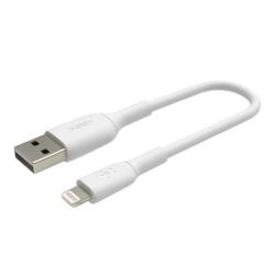Belkin BOOST CHARGE™ Lightning/USB-A kabel, 15cm, bílý Belkin BOOST CHARGE™ Lightning/USB-A kabel, 15cm, bílý