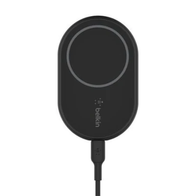 Belkin BOOST CHARGE MagSafe Magnetický držák s nabíjením do auta, 10W, bez adaptéru, černý