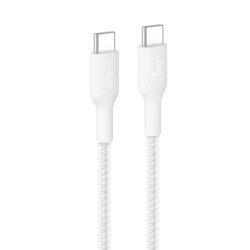 Belkin BOOST CHARGE™ PRO USB-C/USB-C kabel 240W, 1m, bílý - odolný