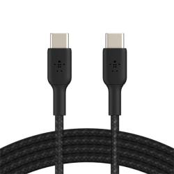 Belkin BOOST CHARGE™ USB-C/USB-C kabel, 2m, černý - odolný Belkin BOOST CHARGE™ USB-C/USB-C kabel, 2m, černý - odolný