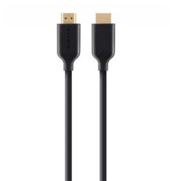 Belkin kabel HDMI HighSpeed 3D s Ethernetem,4K, zlacený - 1m Belkin kabel HDMI HighSpeed 3D s Ethernetem,4K, zlacený - 1m