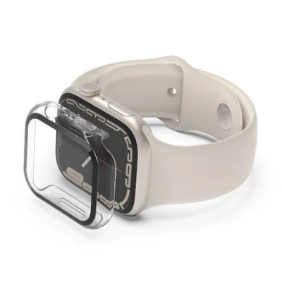 Belkin ochrana displeje ScreenForce 2v1 pro Apple Watch Série 4/5/6/SE/7/8/9, 40/41mm, průhledné Belkin ochrana displeje ScreenForce 2v1 pro Apple Watch Série 4/5/6/SE/7/8/9, 40/41mm, průhledné