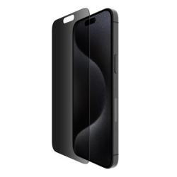 Belkin SCREENFORCE™ TemperedGlass Privacy Anti-Microbial ochranné privátní sklo pro iPhone 15 Pro Max Belkin SCREENFORCE™ TemperedGlass Privacy Anti-Microbial ochranné privátní sklo pro iPhone 15 Pro Max